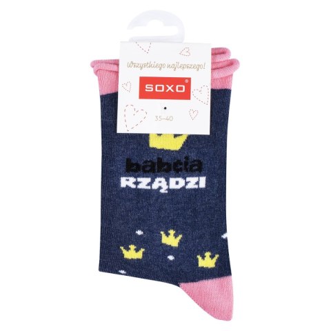 SKARPETY DAMSKIE SOXO BABCIA SALE