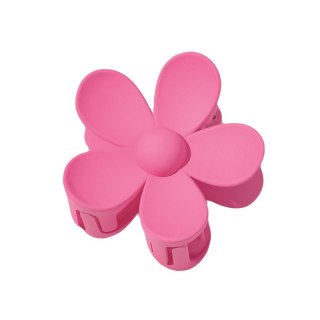 Spinka do włosów klamra XL kwiat ciemny róż 7x7,5 cm SP152CR