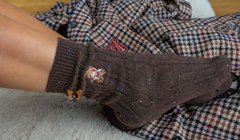 MAGNETIS SKARPETY MIŚ KROPKI