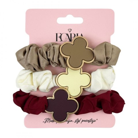 Zestaw frotek gumek 3w1 na plakietce PIN UP GUM176