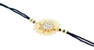 Bransoletka kwiat z cyrkoniami