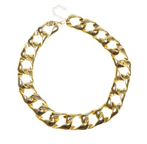 Łańcuszek z dużymi oczkami