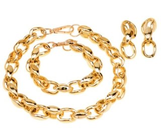 Łańcuszkowy komplet