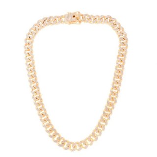 Naszyjnik z dużych oczek