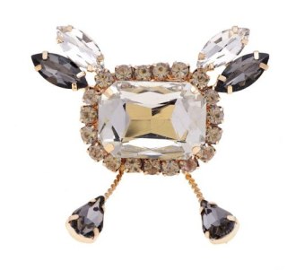 Pierścionek z kryształków