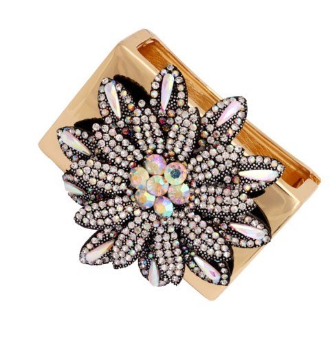 Szeroka kolorowa bransoletka