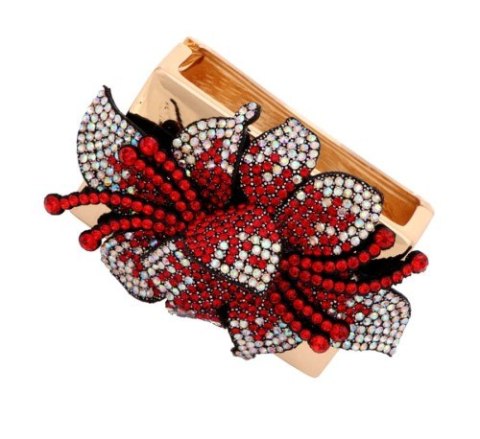 Szeroka kolorowa bransoletka