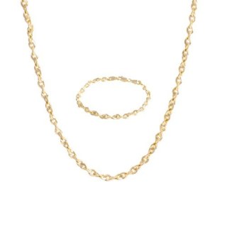 Komplet, owalne skręcane ogniwa 13